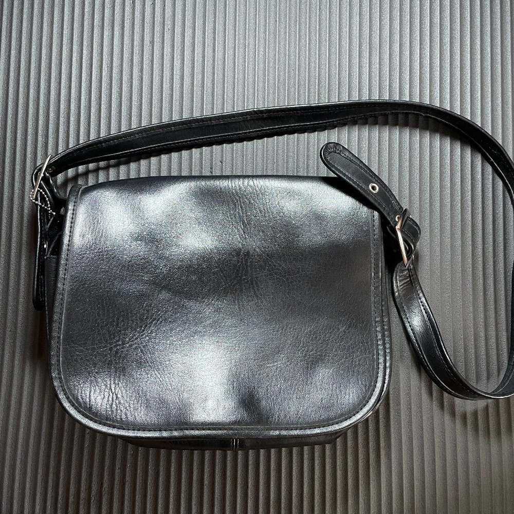 Black Leather Satchel
